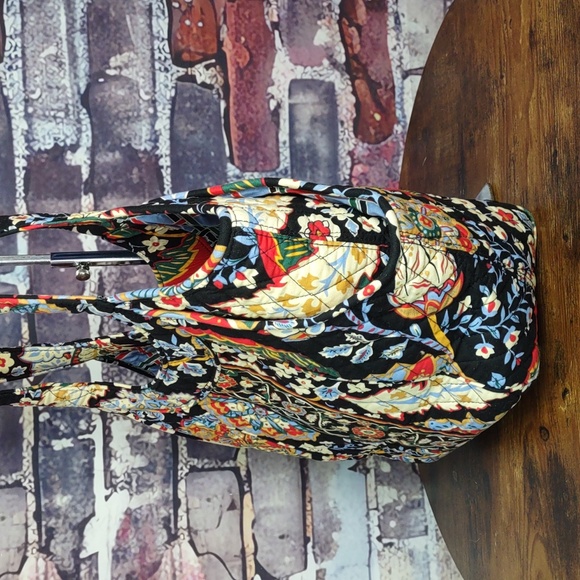 Vera Bradley "Versailles" Side By Side Shoulder Bag - Picture 4 of 8